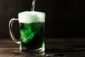 St Patricks Day Green Beer