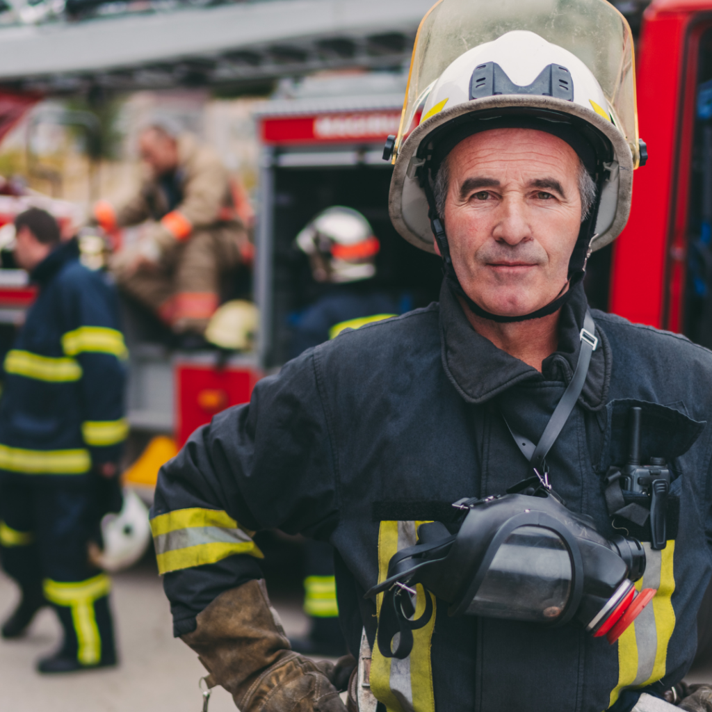 Firefighter Turn Out Gear And Foam Cancer Cases