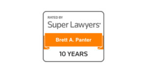 Insignia Super Lawyers® 10 años (Brett A. Panter)