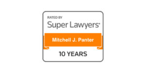 Insignia Super Lawyers® 10 años (Mitchell J. Panter)