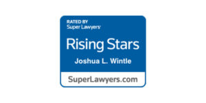Insignia de Super Lawyers® Estrella en Ascenso (Joshua L. Wintle)