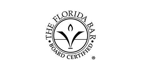El sello de certificación de la barra de Florida